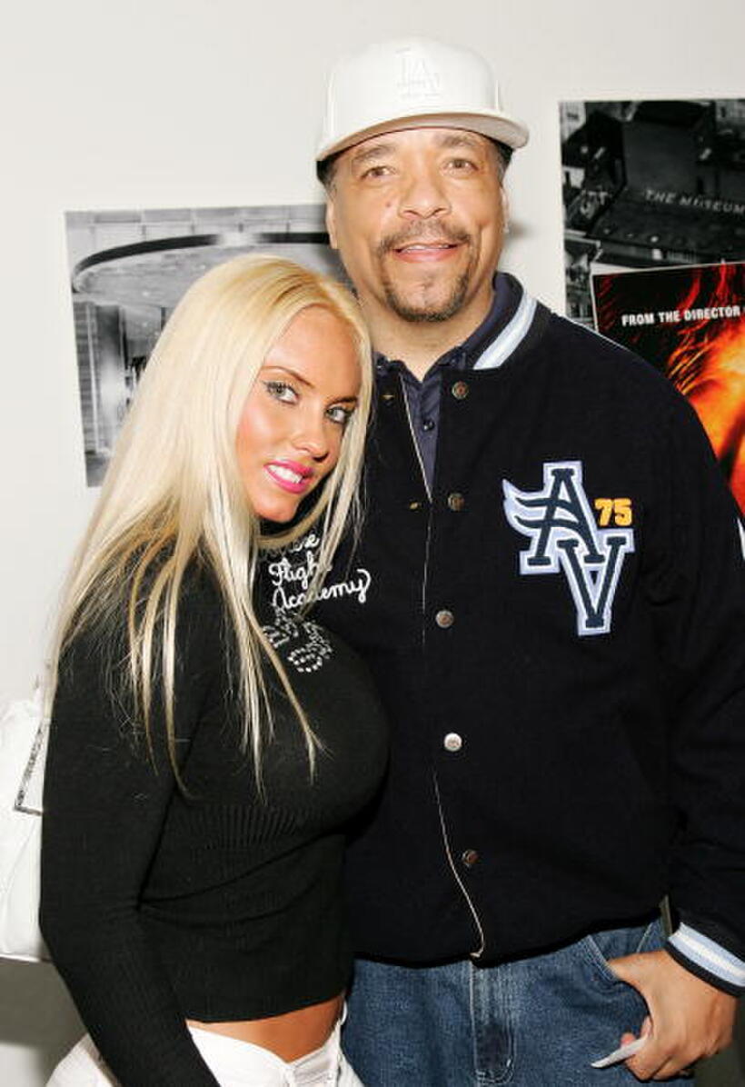 Ice-T and wife Nicole 'Coco' Austin at the special screening of "Blood Diamond".
