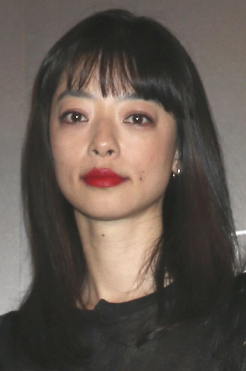 Miwako Ichikawa at NARS Photo Exhibition And 20th Anniversary Party in Tokyo.