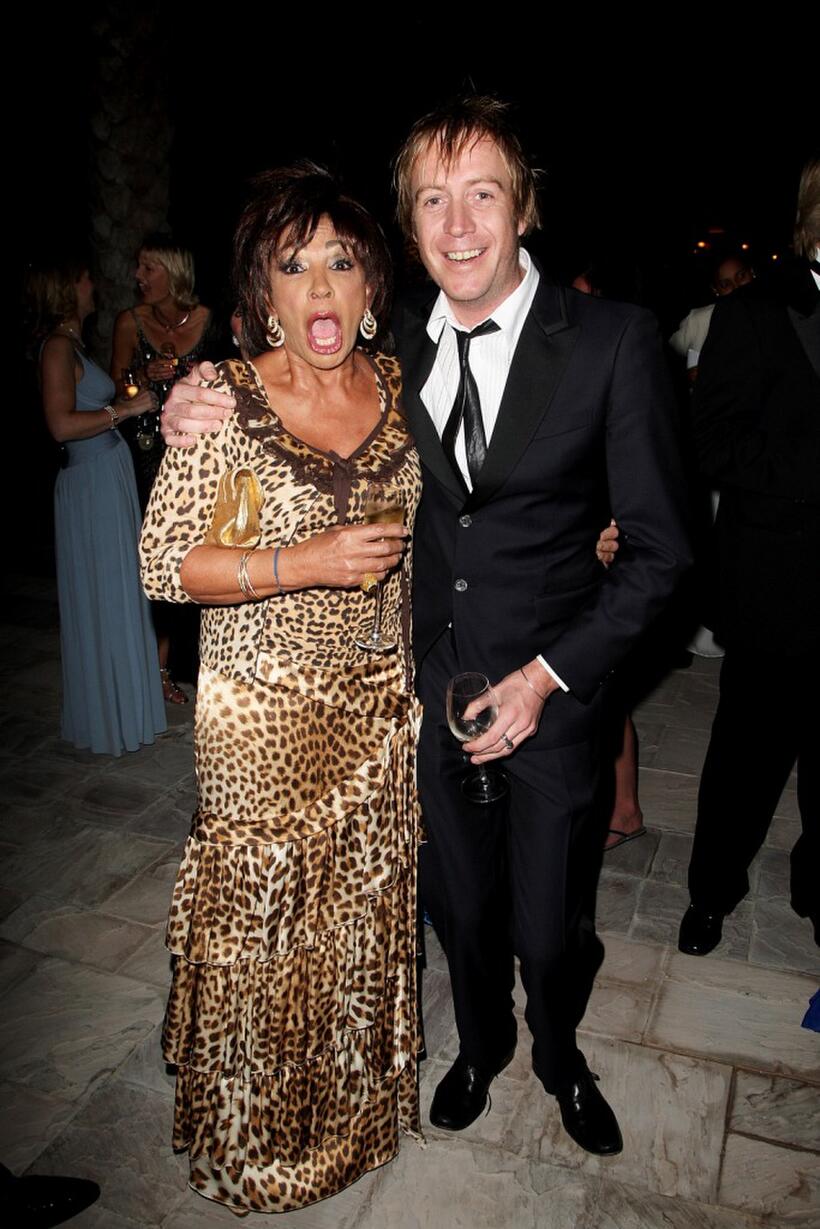 Shirley Bassey and Rhys Ifans at the landmark Grand Opening of Atlantis, The Palm Resort, and the Palm Jumeirah.
