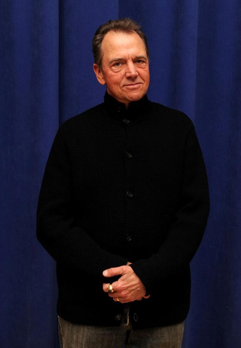 Gregory Itzin at the Broadway's "Enron" meet the cast.