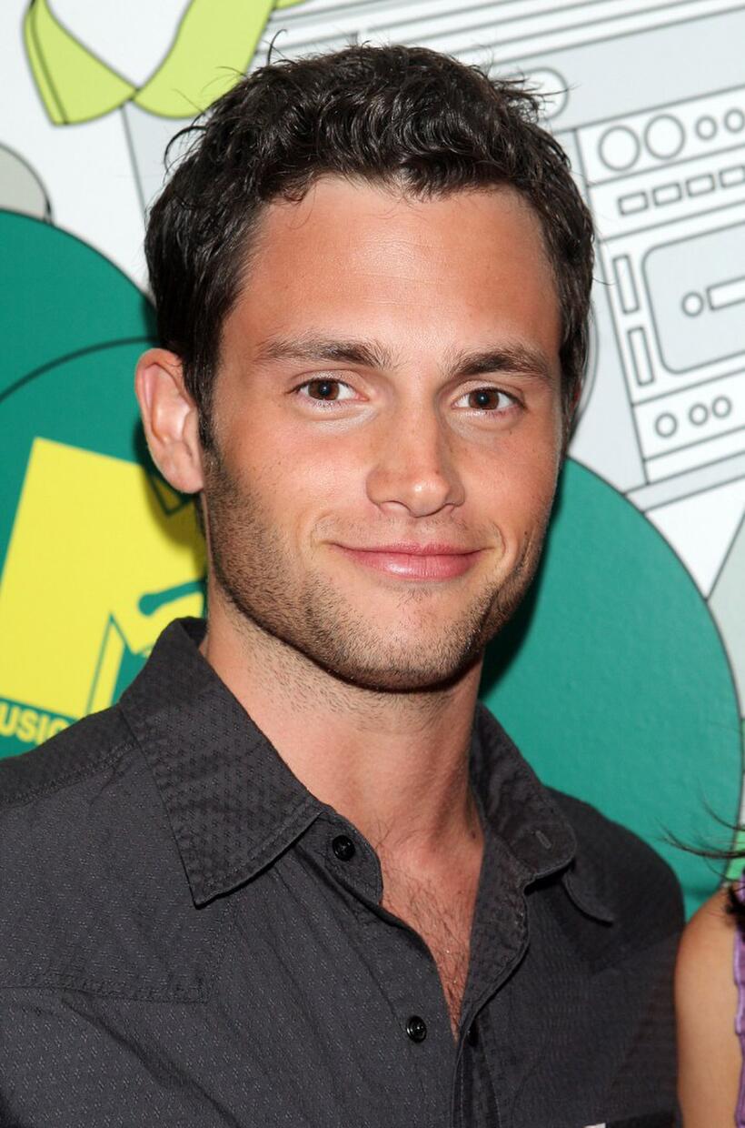 Penn Badgley at the MTV's Total Request Live.