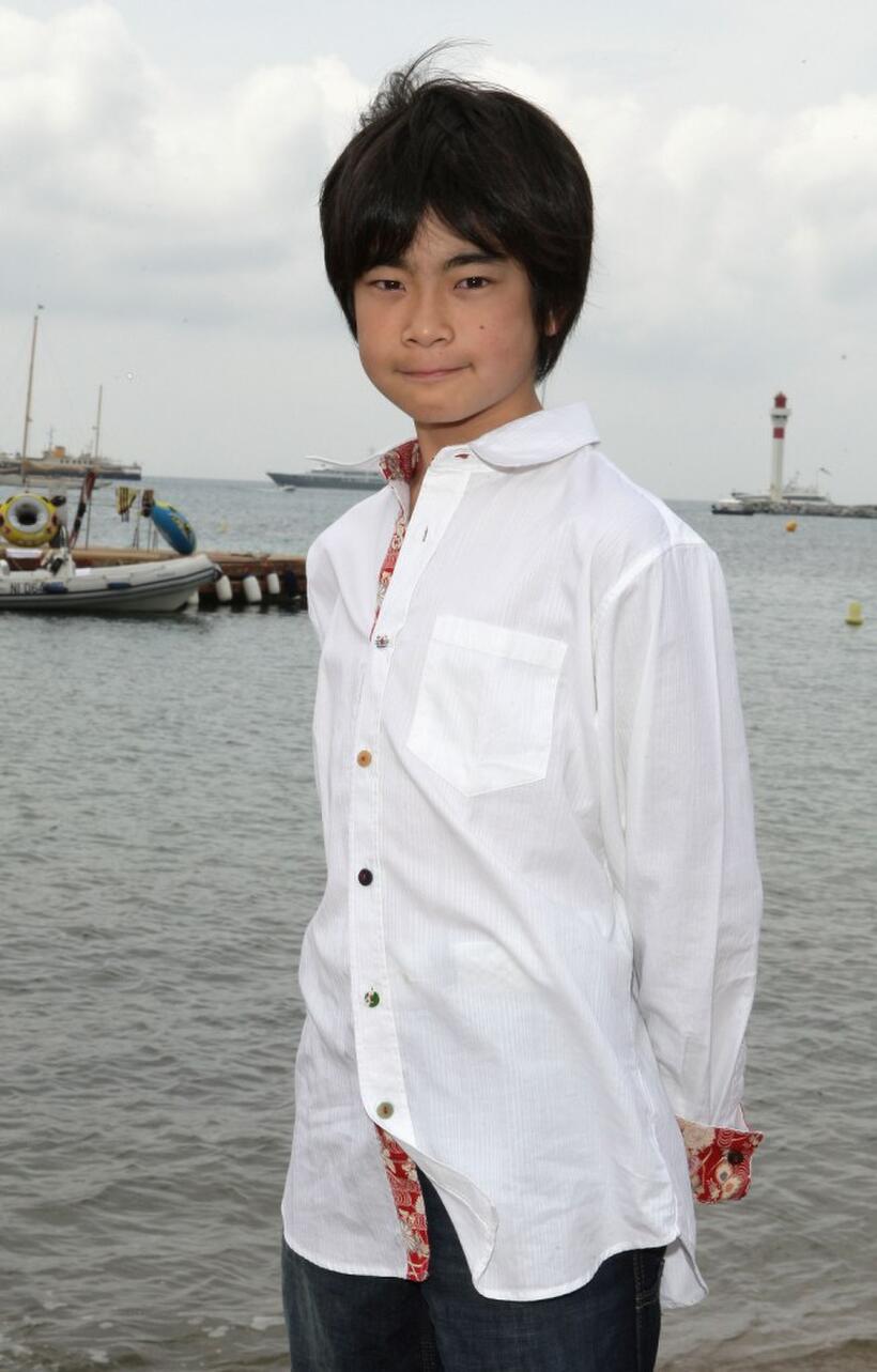 Kai Inowaki at the photocall of "Tokyo Sonata" during the 61st International Cannes Film Festival.
