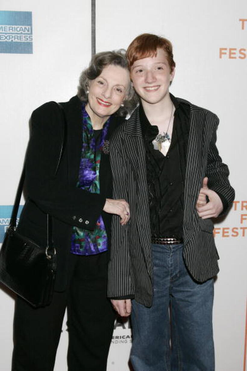 Dana Ivey and P.J. Verhoest at the premiere of "A Very Serious Person" during the 5th Annual Tribeca Film Festival.