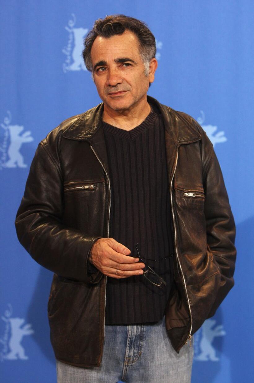 Moshe Ivgy at the photocall of "Restless" during the 58th Berlinale Film Festival.