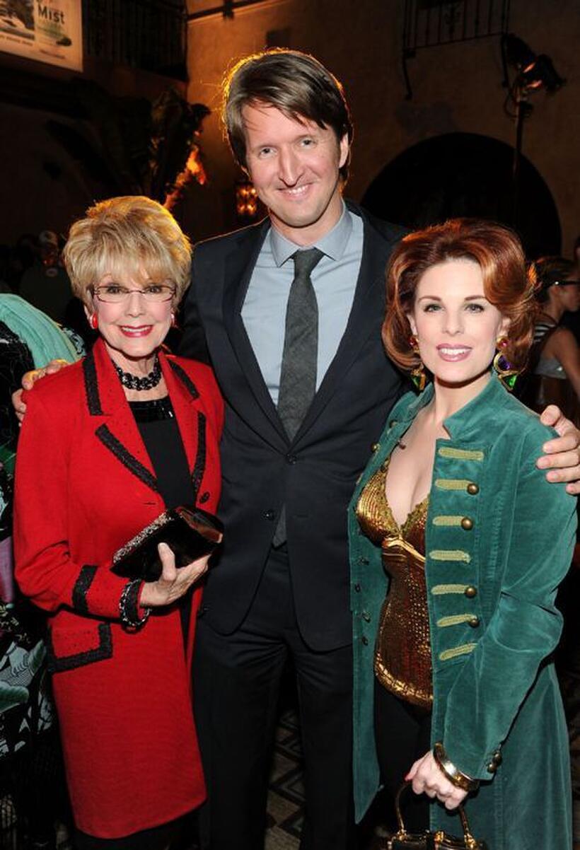 Karen Kramer, Tom Hooper and Kat Kramer at the after party of "The King's Speech" tribute gala during the AFI FEST 2010.