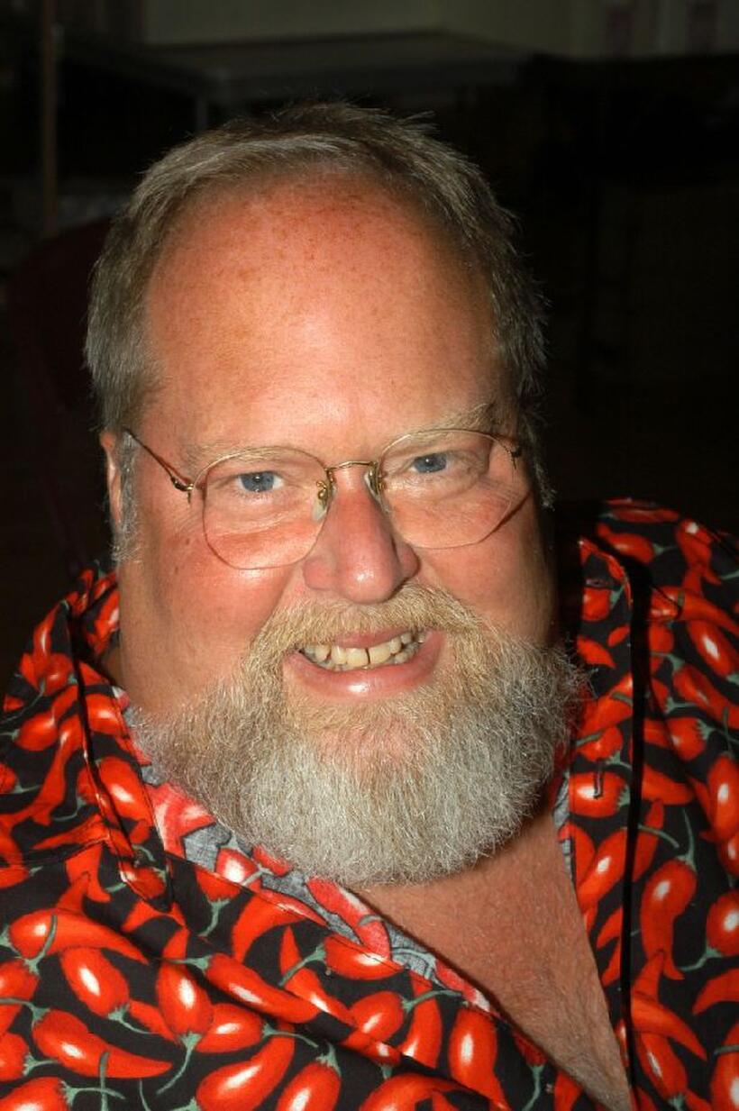 William Hootkins at the Los Angeles Comic Book and Science Fiction Convention.