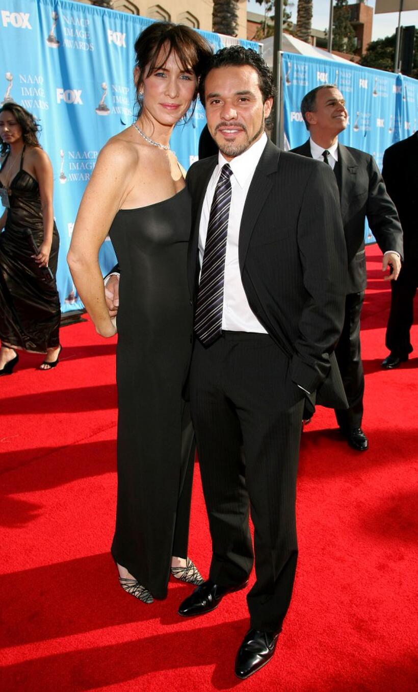 Michael Irby and Guest at the 38th annual NAACP Image Awards.