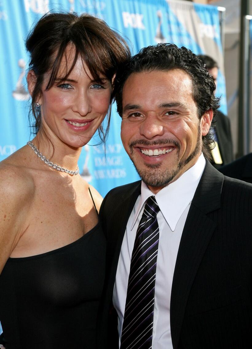 Michael Irby and Guest at the 38th annual NAACP Image Awards.