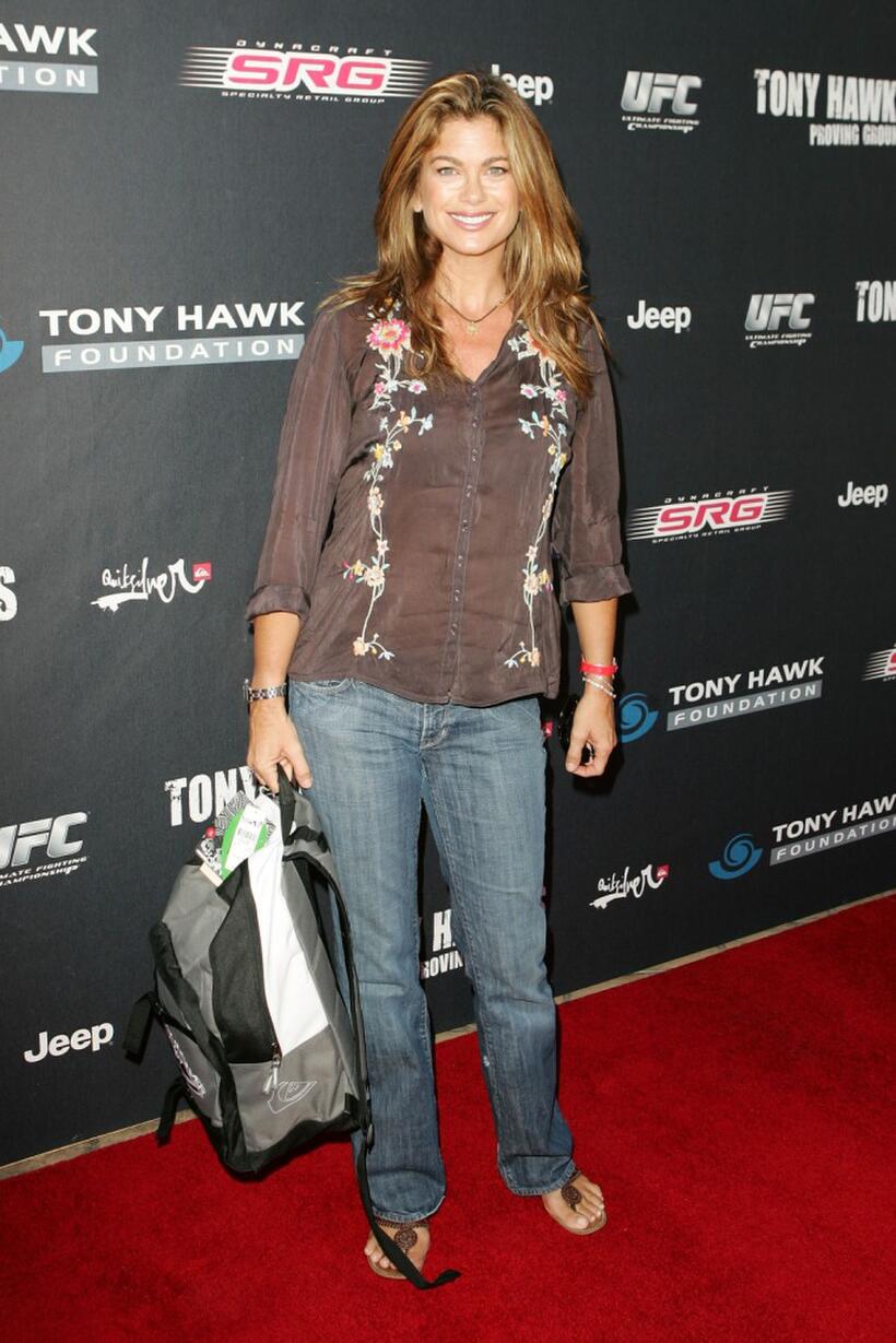 Kathy Ireland at the Tony Hawk's Proving Ground Stand Up for Skateparks event.