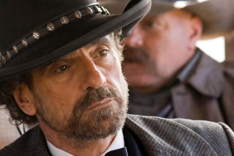 Jeremy Irons as Randall Bragg in "Appaloosa."