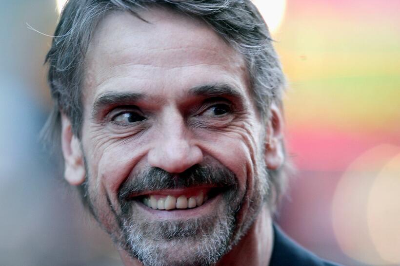 Jeremy Irons and Jeremy Irons at the London premiere of "Kingdom of Heaven".