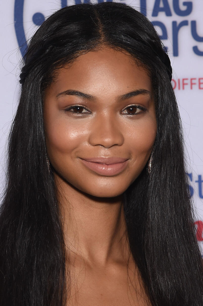 Chanel Iman at the 2015 Annual Garden Brunch.