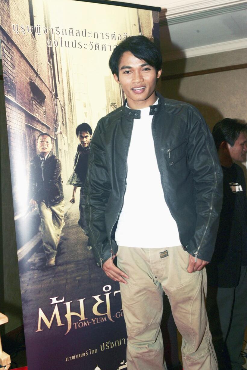 Tony Jaa at the Bangkok International Film Festival.