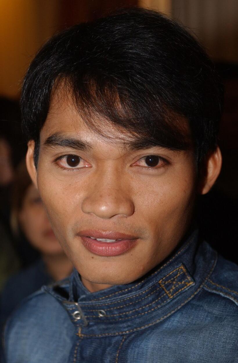 Tony Jaa at the announcement of "2005 Bangkok International Film Festival" during the 57th International Cannes Film Festival.