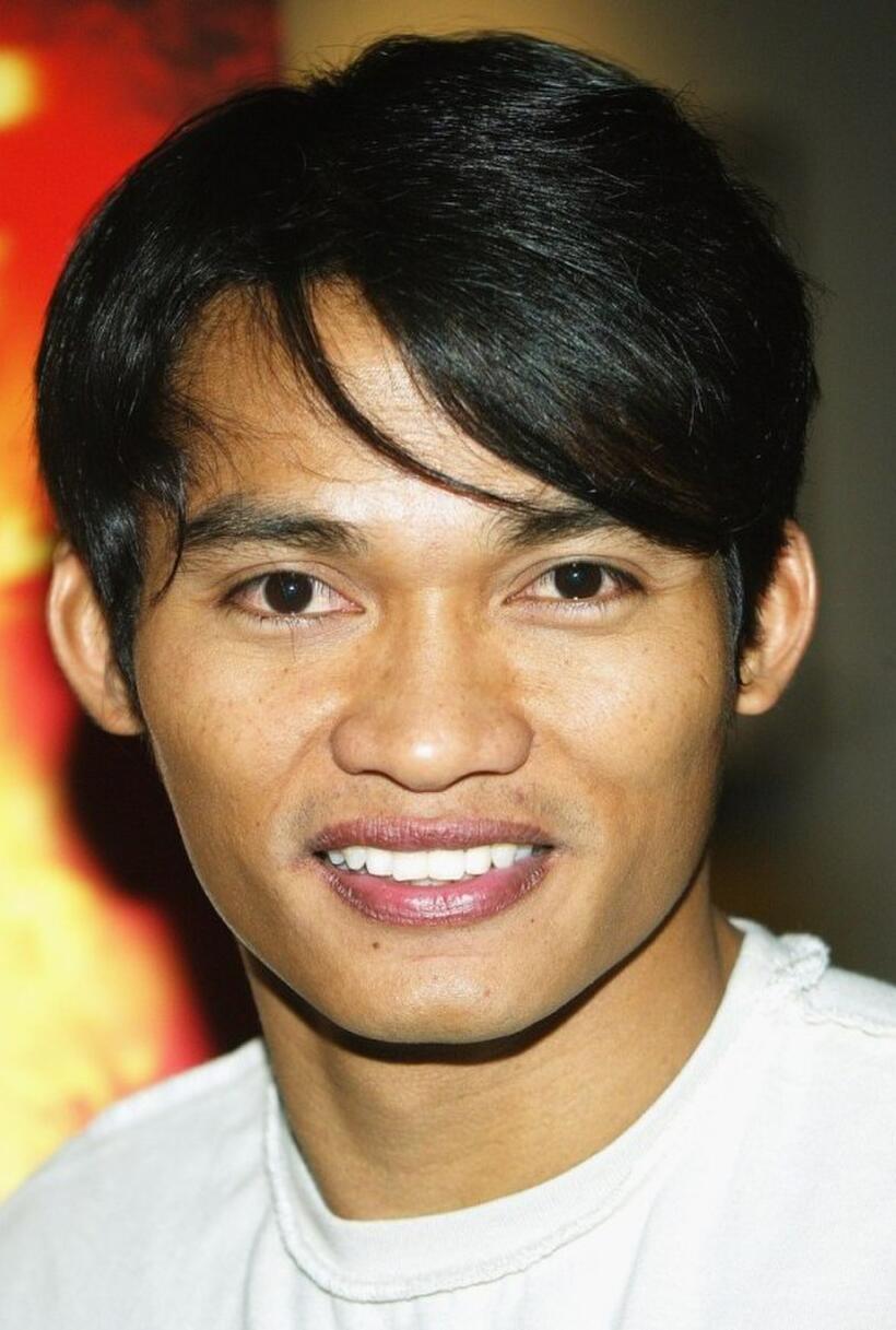 Tony Jaa at the screening of "Ong-Bak: The Tai Warrior."