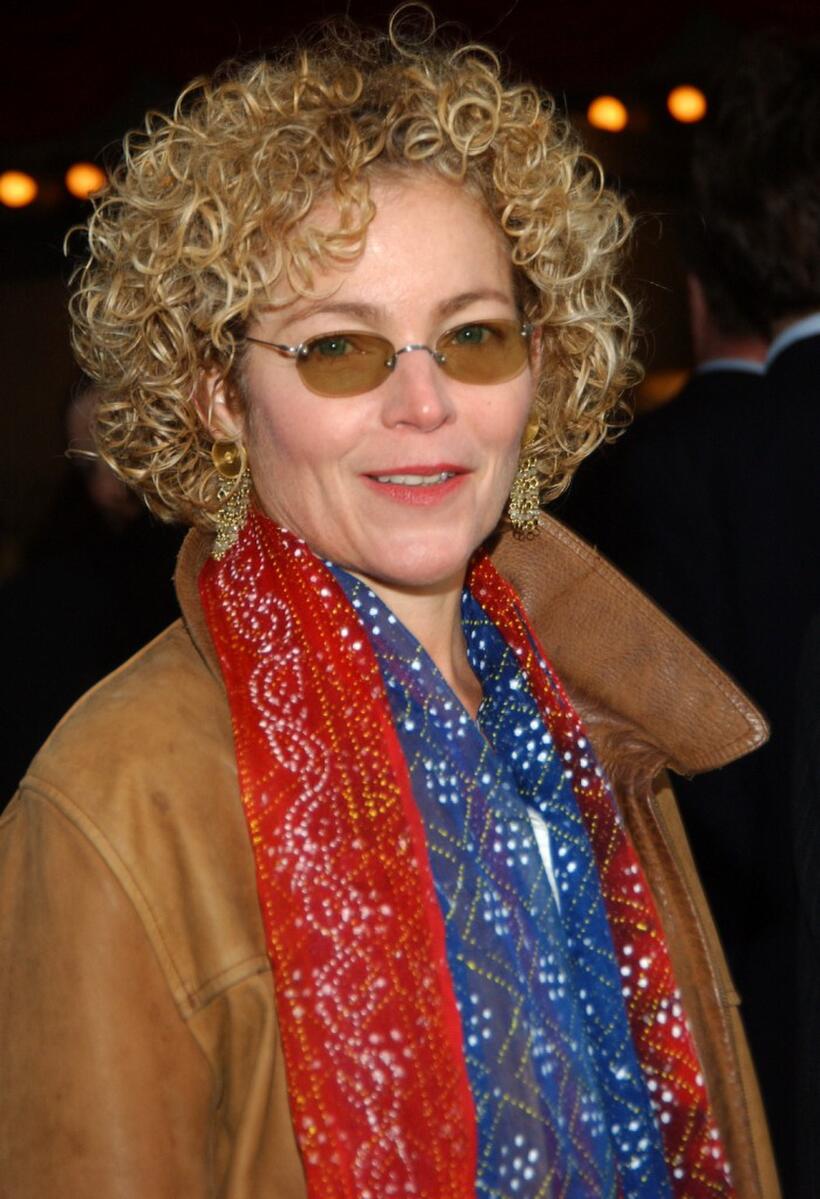 Amy Irving at the New York opening night of "A Streetcar Named Desire".