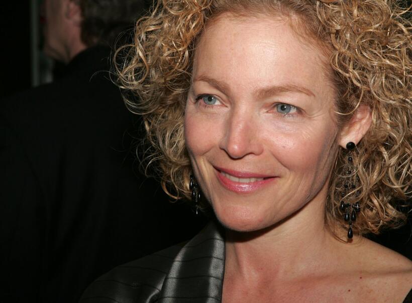 Amy Irving at the New York opening night of "A Safe Harbor For Elizabeth Bishop".
