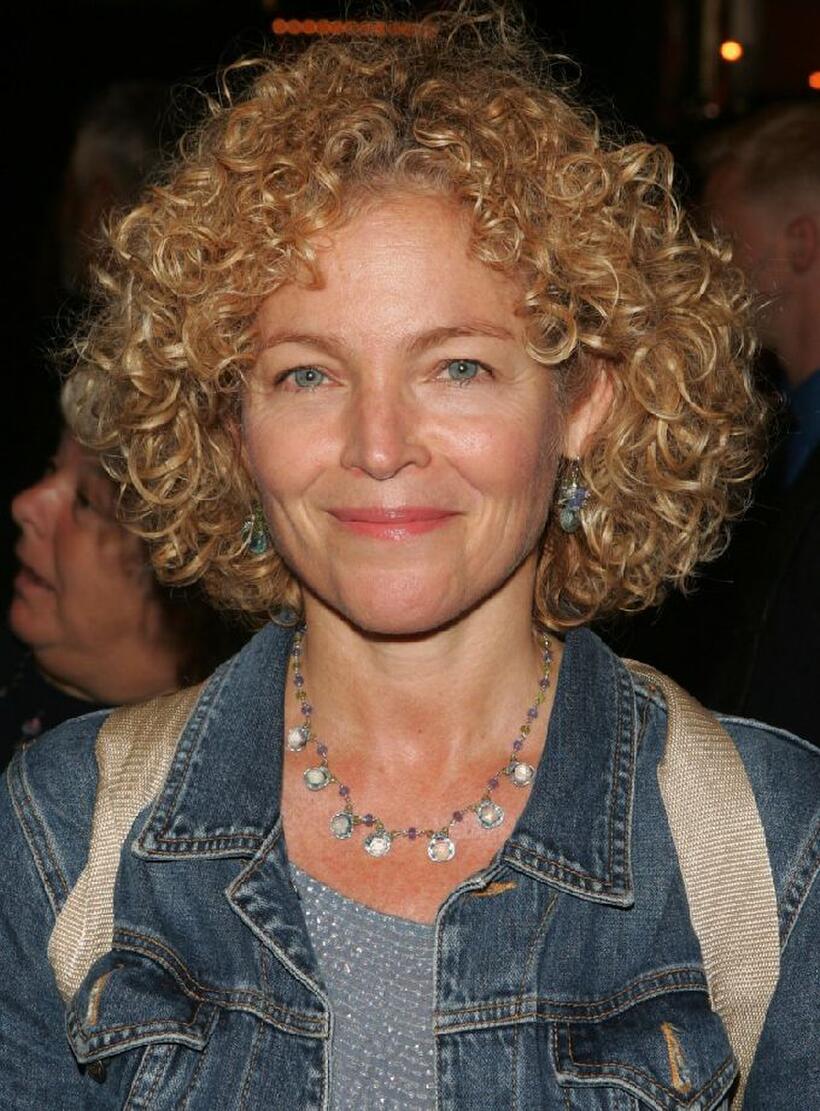 Amy Irving at the New York opening night of "A Naked Girl On The Appian Way".