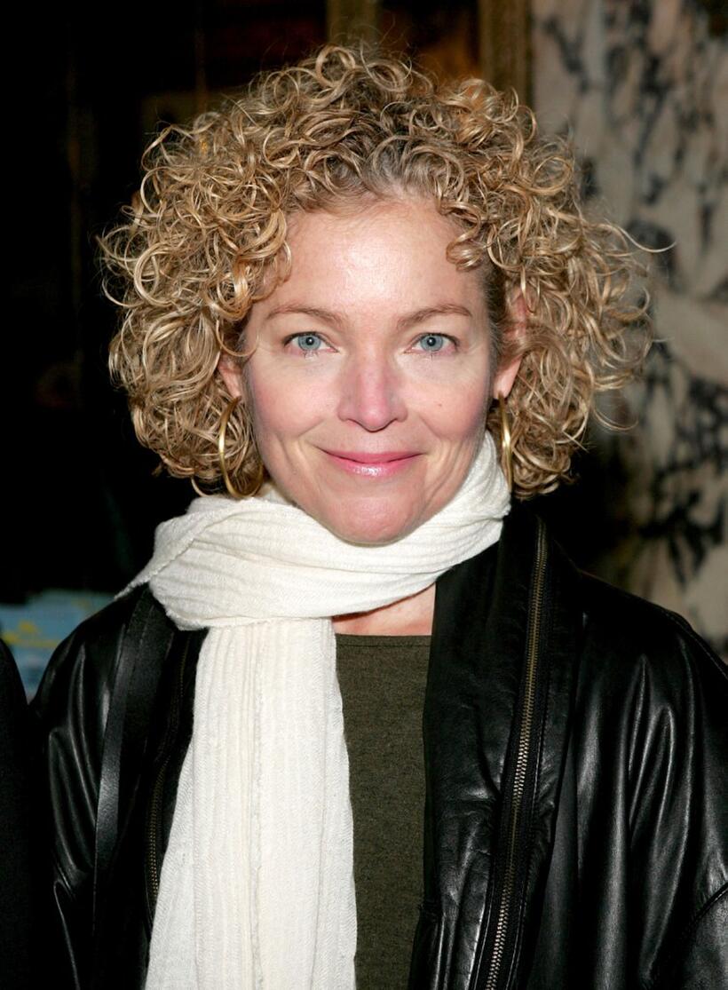 Amy Irving at the New York opening night of "The Touch Of The Poet".