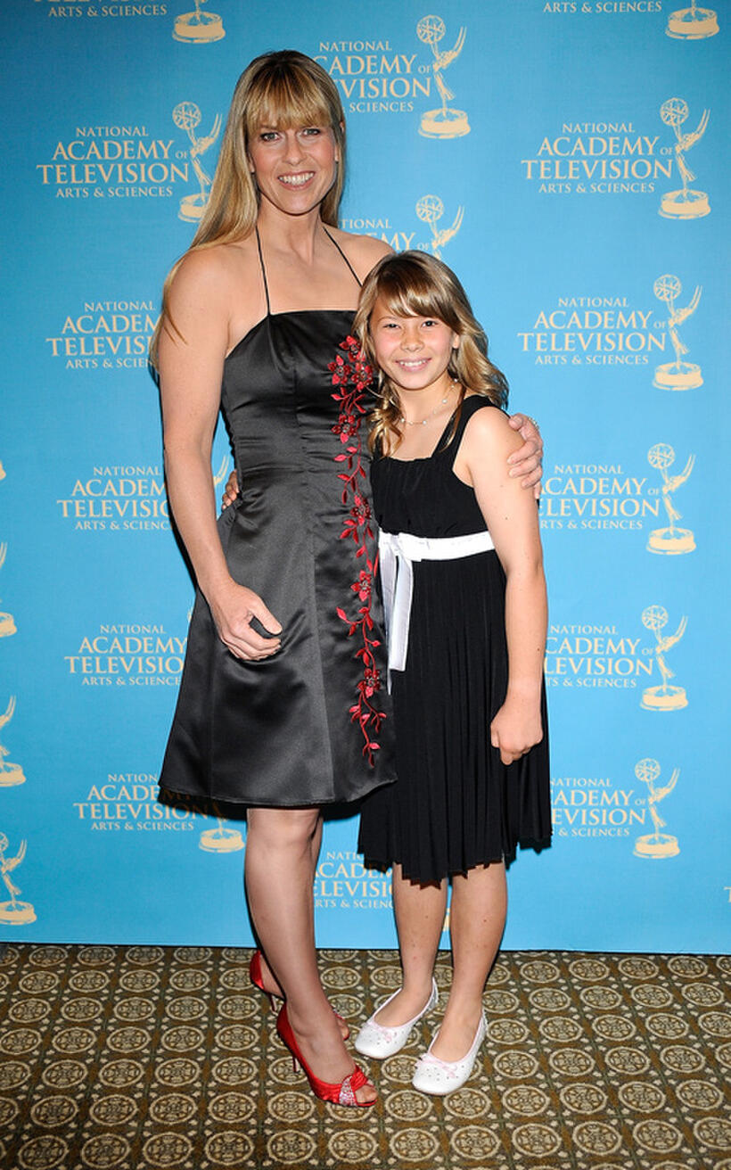 Terri Irwin and Bindi Irwin at the 36th Annual Daytime Creative Arts Emmy Awards in California.