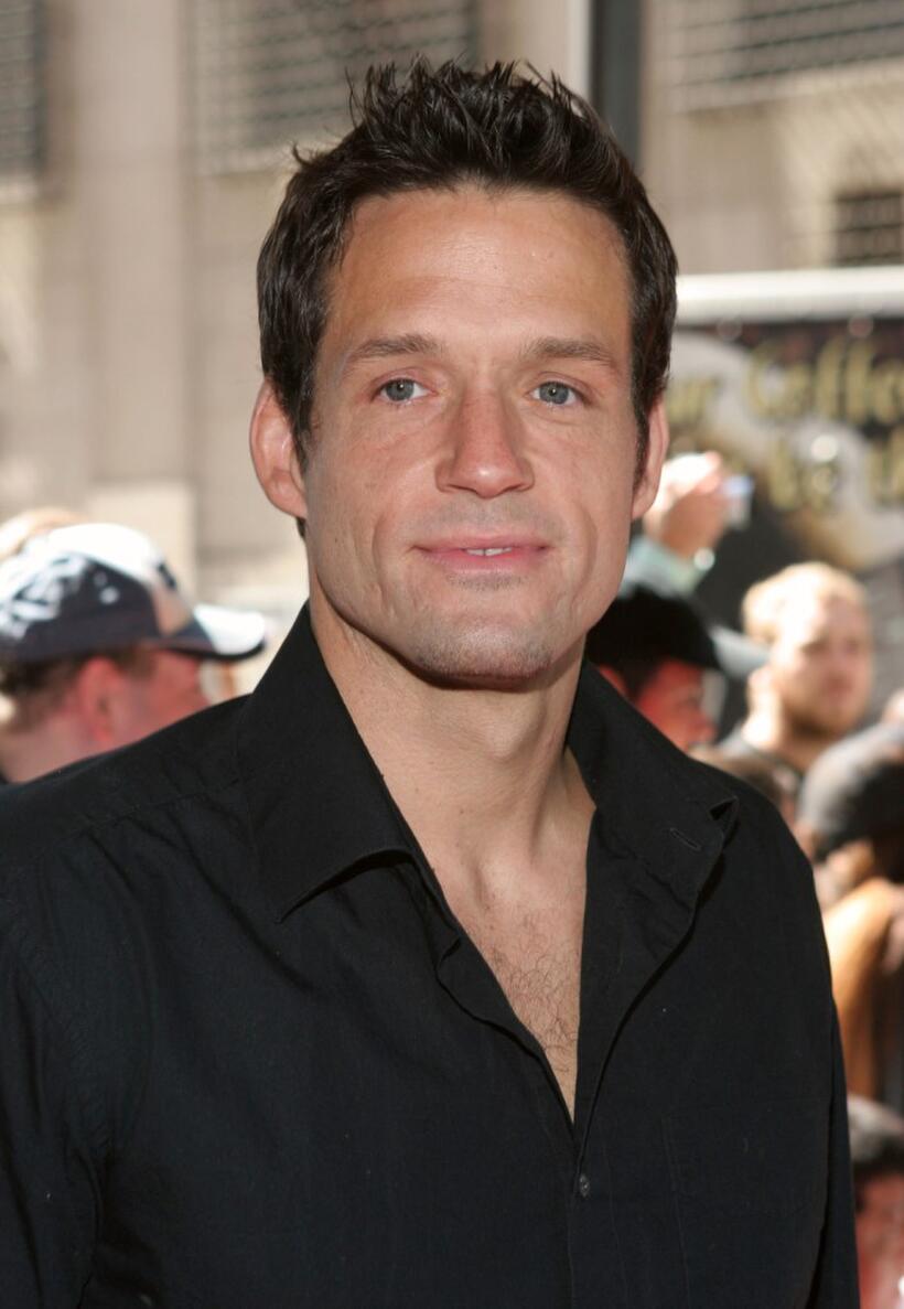 Josh Hopkins at the WB Upfront at Madison Square Garden.