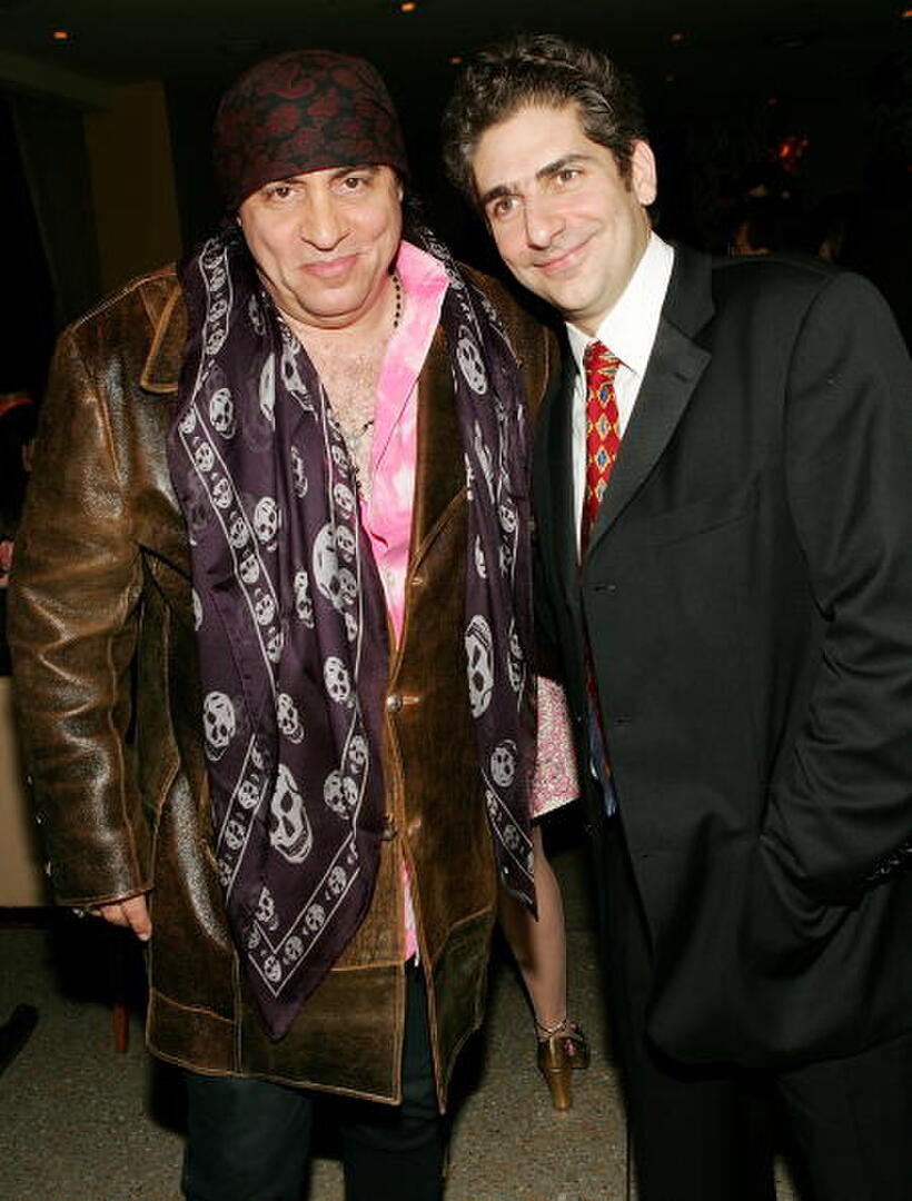 Michael Imperioli and Steven Van Zandt at the HBO premiere of "The Sopranos".