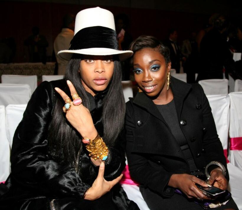 Erykah Badu and Estelle at the 3rd Annual Black Girls Rock! Awards.