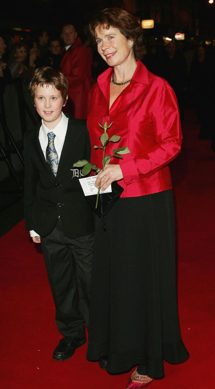 Angus and Celia Imrie at the London premiere and Press Night of "Mary Poppins."