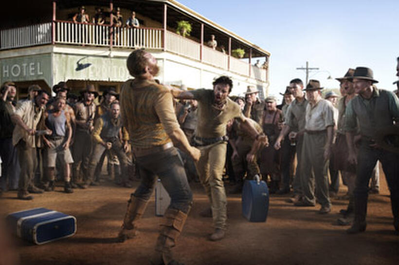 Hugh Jackman as The Drover in "Australia."