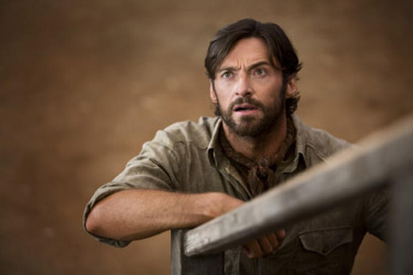 Hugh Jackman as The Drover in "Australia."