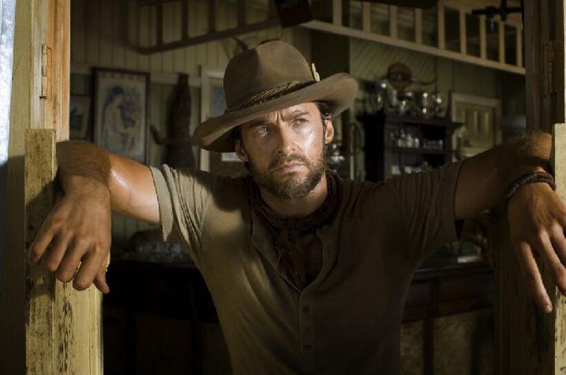 Hugh Jackman as The Drover in "Australia."