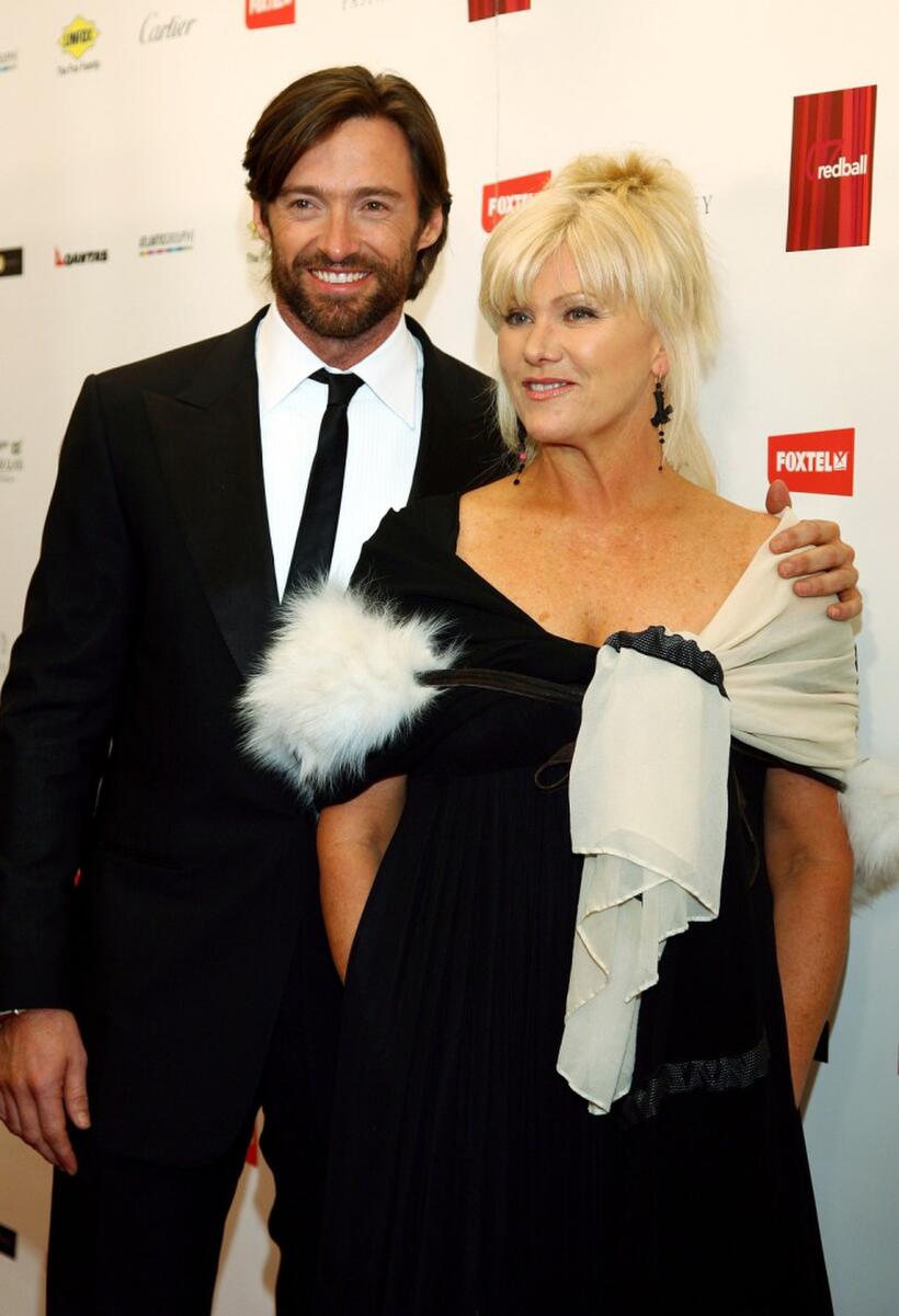 Hugh Jackman and Deborra-Lee Furness at the 2007 Red Ball fundraising event for the Bone Marrow Donor Institute.