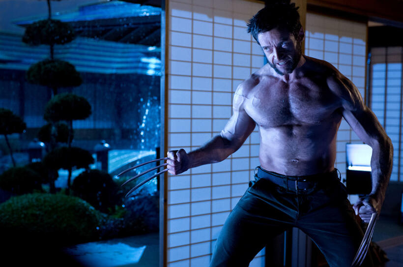 Hugh Jackman as Logan in "The Wolverine."