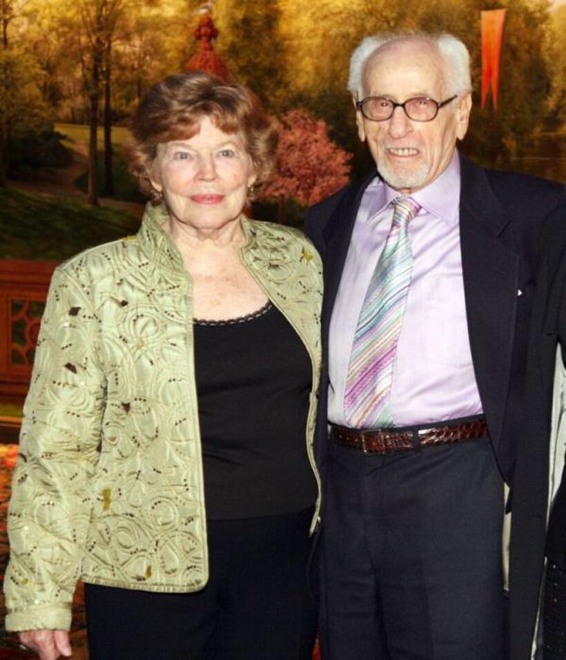 Anne Jackson and Eli Wallach at the Neighborhood Playhouse School of the Theatre 80th Anniversary Gala and Reunion.