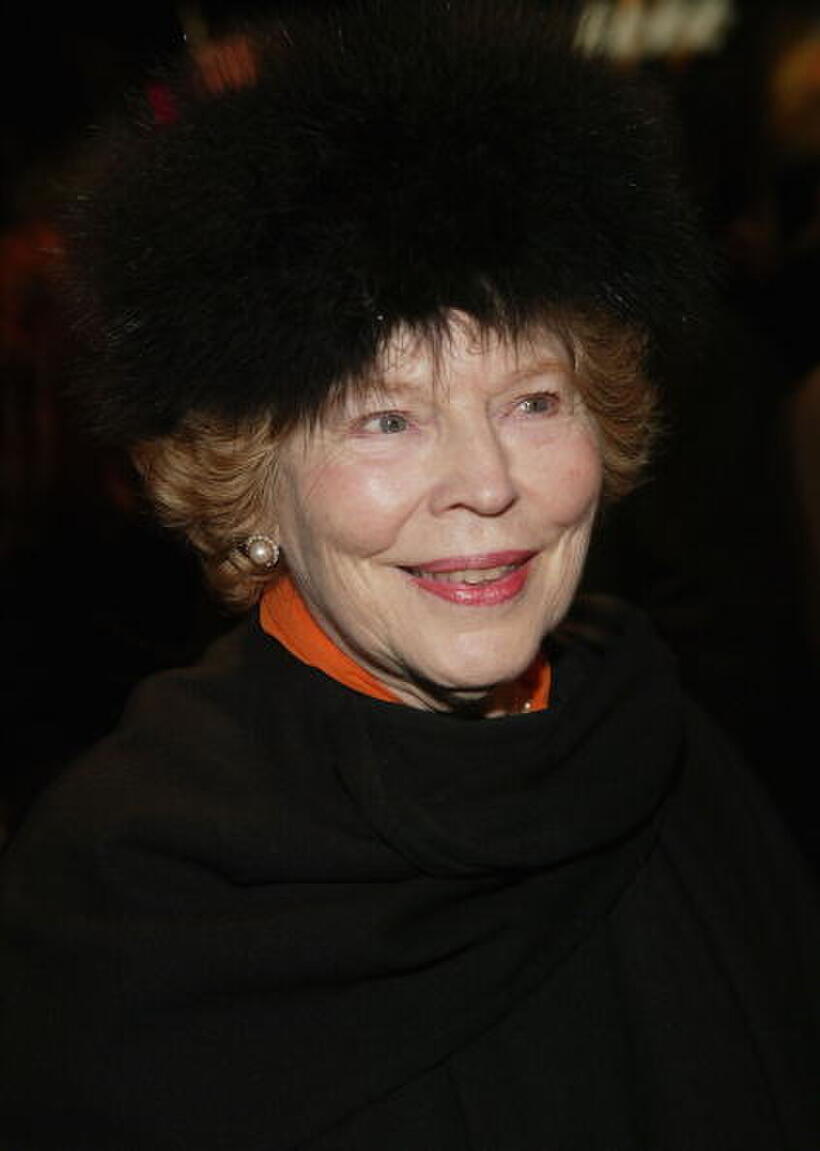 Anne Jackson at the Broadway opening of "Sly Fox".