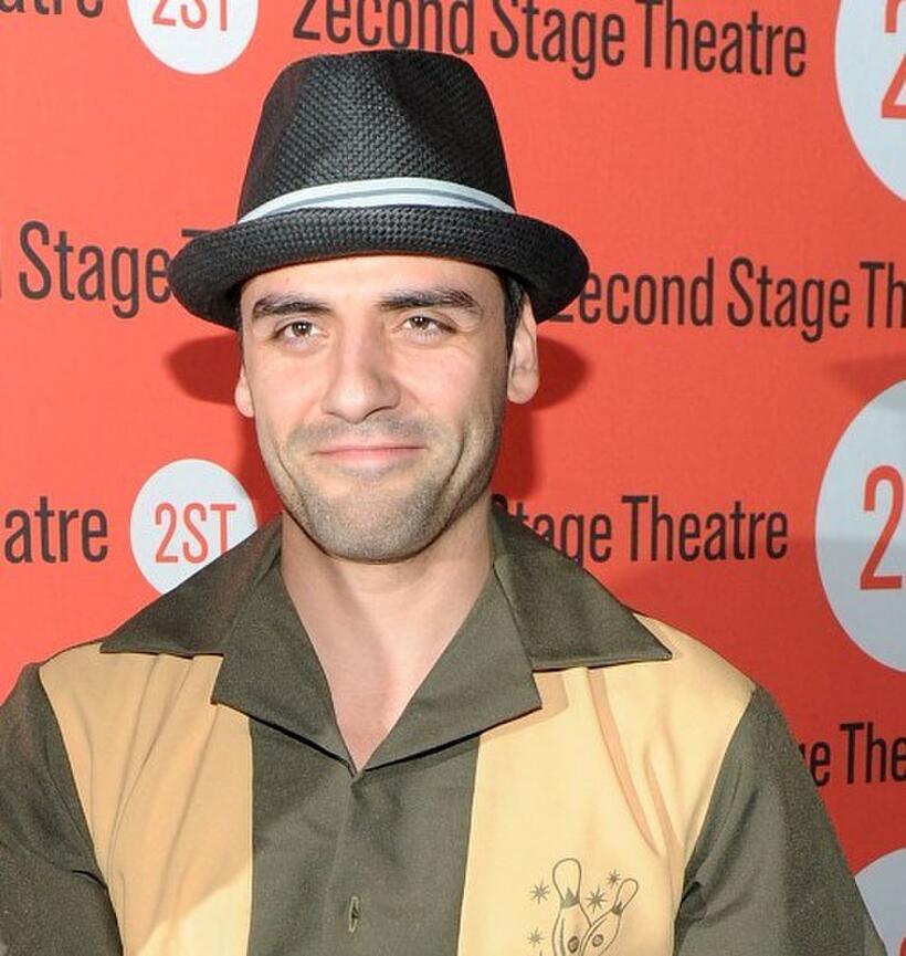 Oscar Isaac at the 23rd Annual Second Stage Theatre All-Star Bowling Classic.
