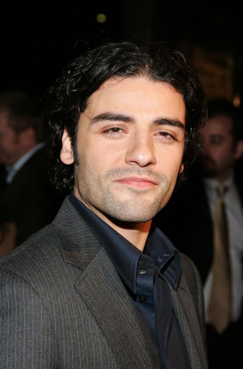 Oscar Isaac at the premiere of "The Nativity Story."
