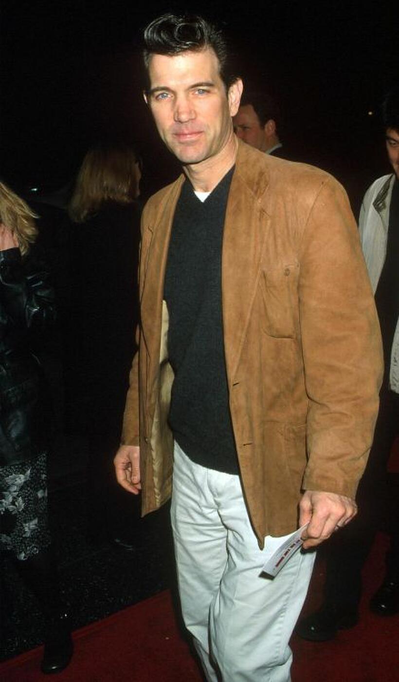 Chris Isaak at the Los Angeles premiere of "Play it to the Bone."