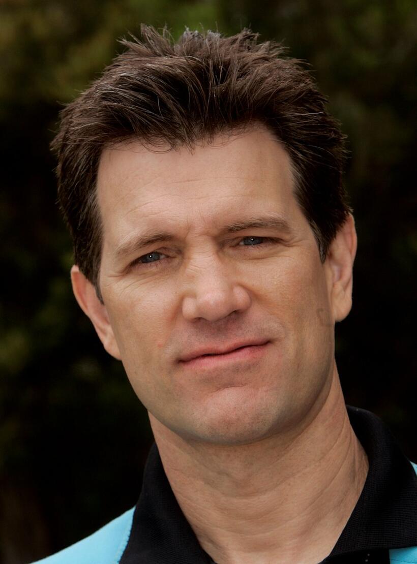 Chris Isaak at the filmmaker George Lucas's open house for his new Letterman Digital Arts Center.