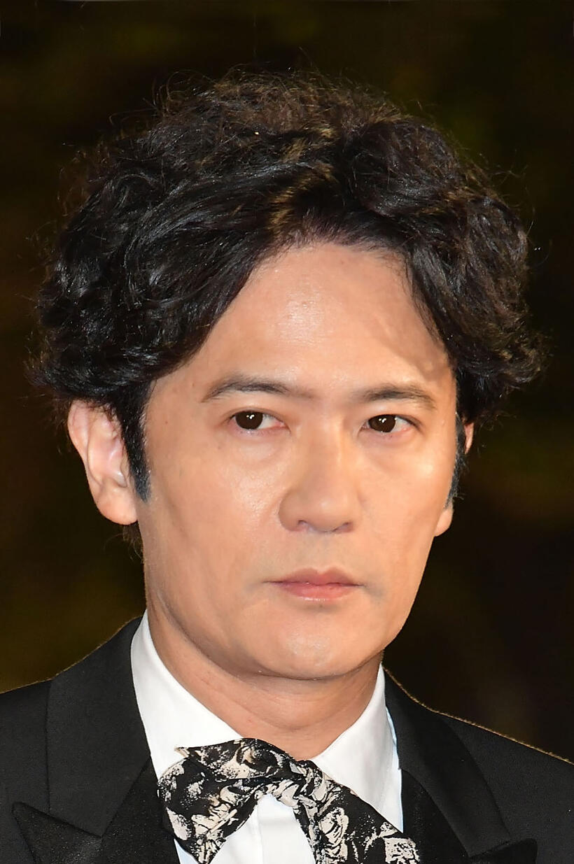 Goro Inagaki at the 35th Tokyo International Film Festival opening ceremony.