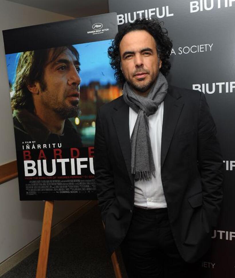 Alejandro Gonzalez Inarritu at the screening of "Biutiful."
