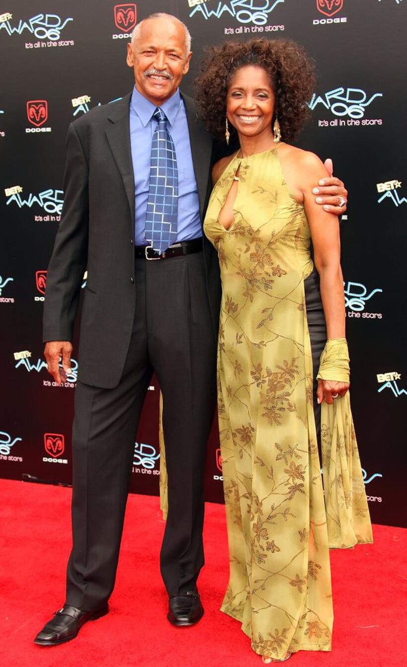 Margaret Avery and her husband at the 2006 BET Awards.