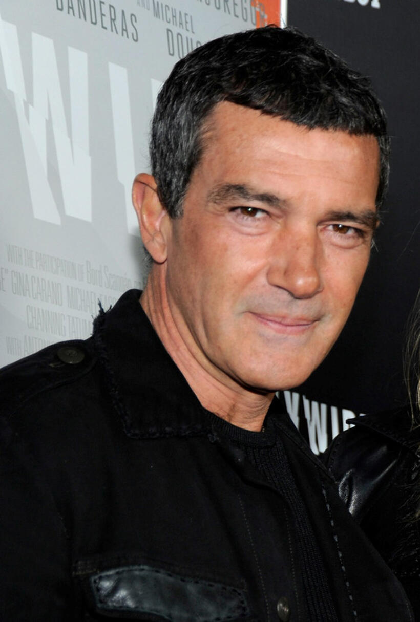 Anotnio Banderas at the California premiere of "Haywire."