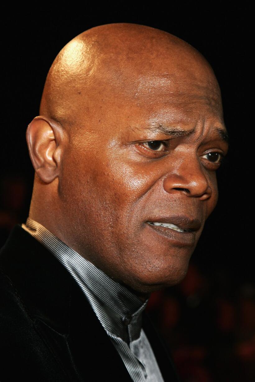 Samuel L. Jackson at the Swarovski Fashion Rocks concert.