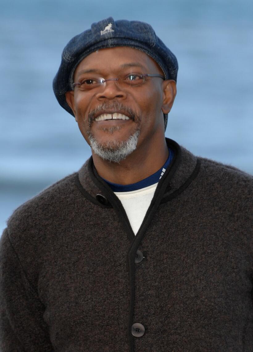Samuel L. Jackson at a photocall for "Cleaner" during 55th San Sebastian International Film Festival.