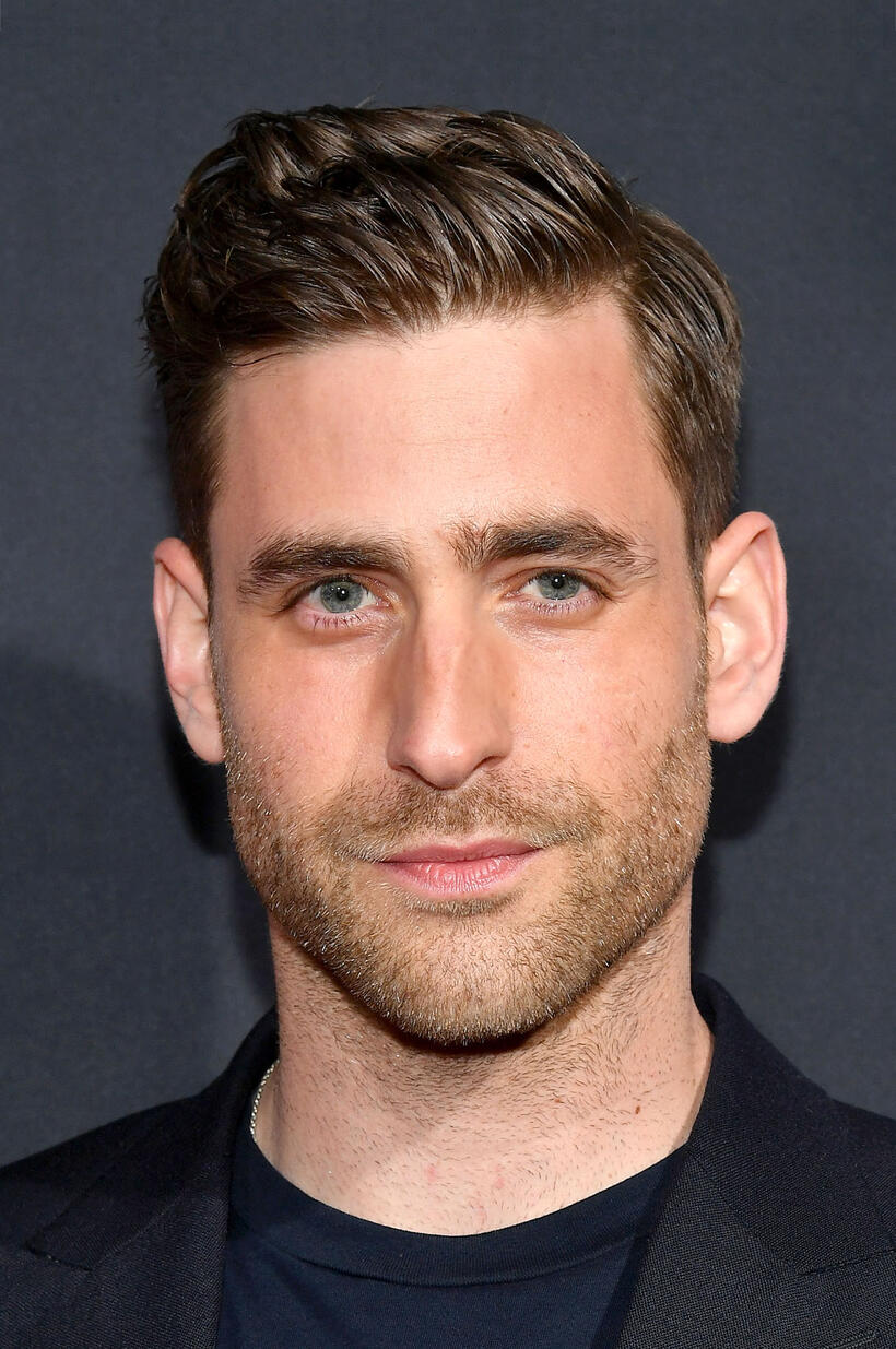 Oliver Jackson-Cohen at the premiere of "The Invisible Man" in Hollywood.