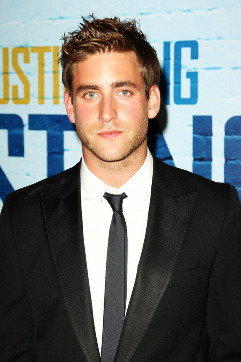 Oliver Jackson-Cohen at the world premiere of "Going The Distance" in London.