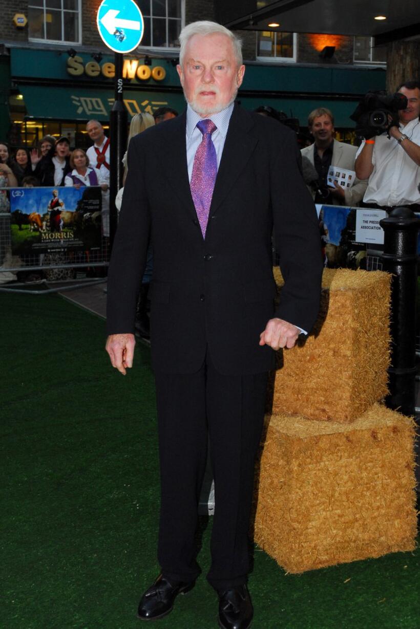 Derek Jacobi at the UK premiere of "Morris: A Life With Bells."