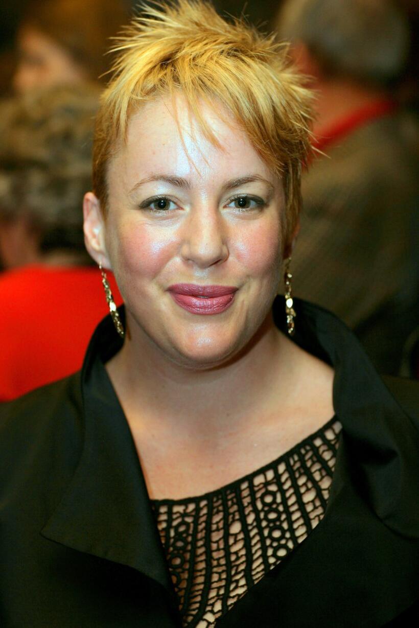 Sacha Horler at the premiere of "Hamlet."