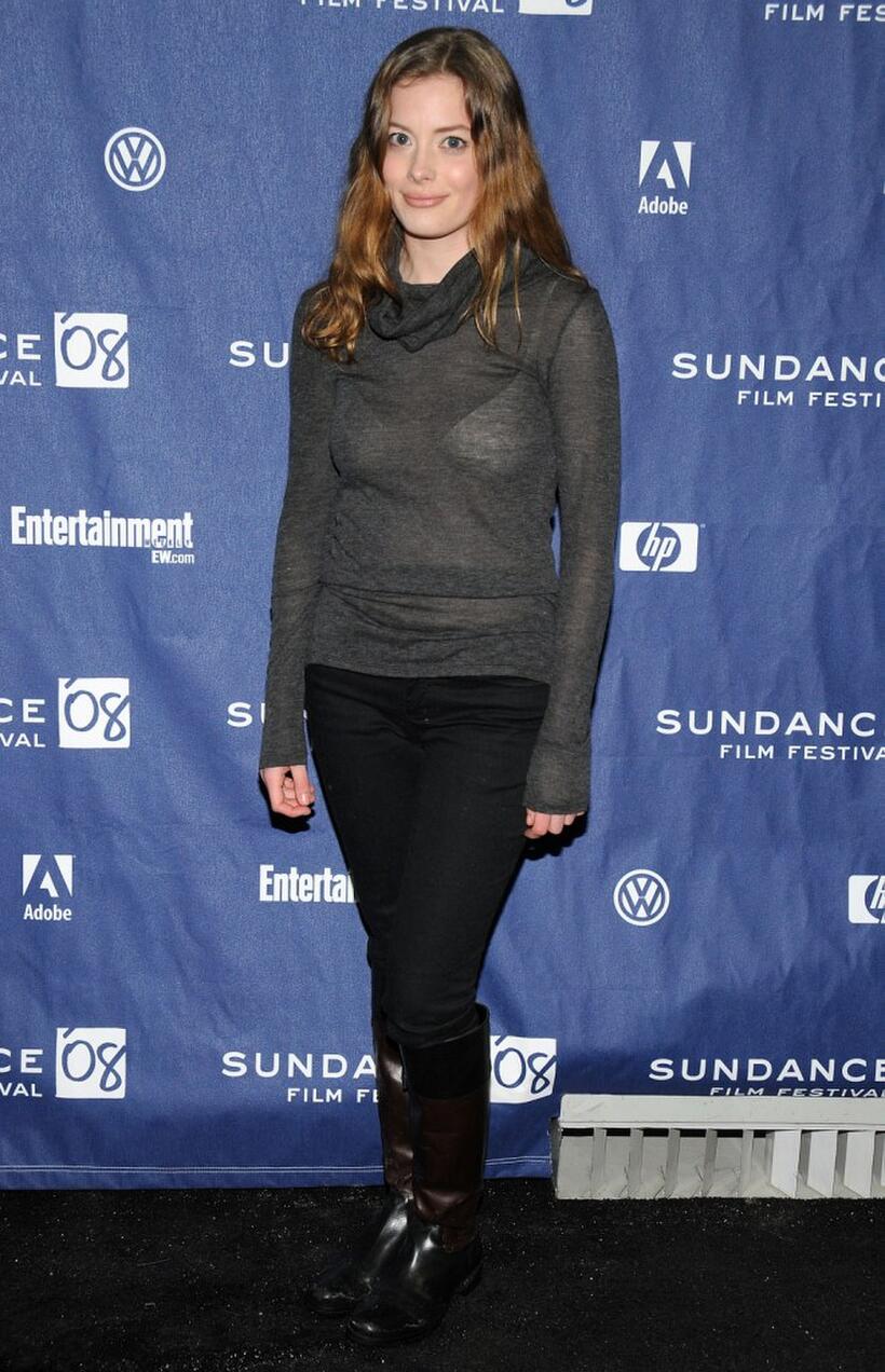 Gillian Jacobs at the premiere of "Choke" during the 2008 Sundance Film Festival.